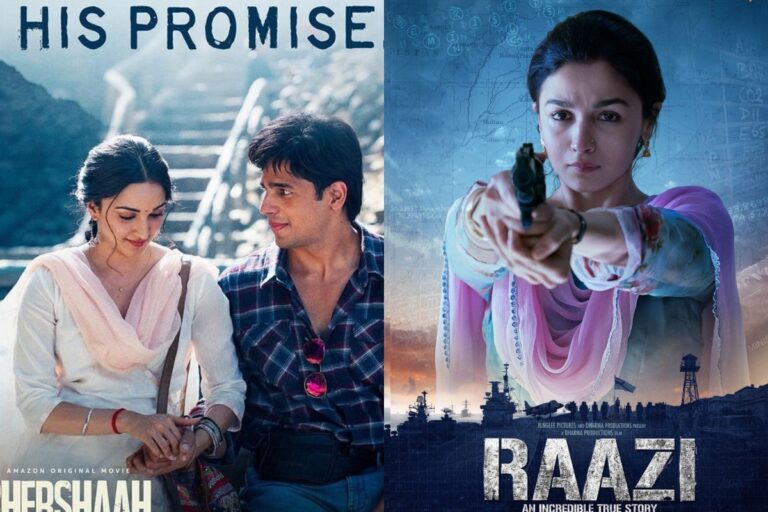 Shershaah से लेकर Raazi तक, रियल लवस्टोरी पर बेस्ड इन फिल्मों को देखकर हो जाएंगे इमोशनल